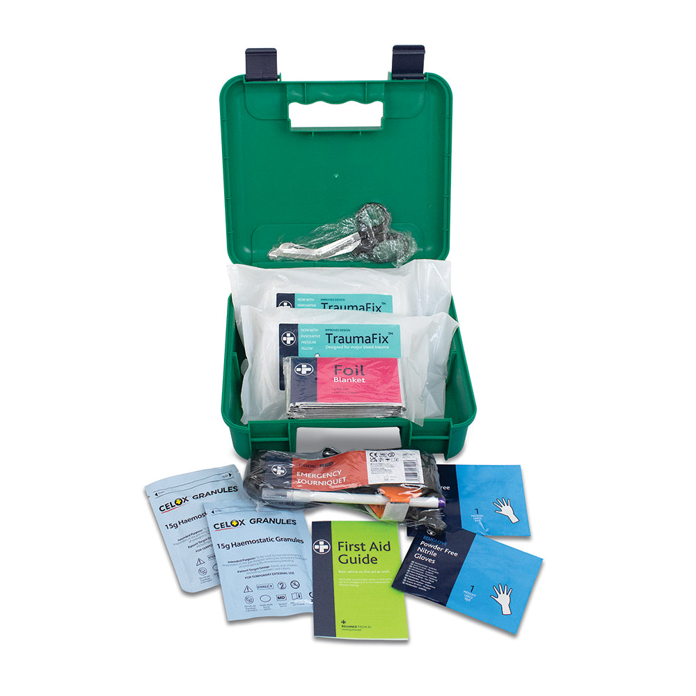 PROTEQT Nitrile Examination Gloves (Powder Free) - Small - Black - Box of 100 - G&M Medical Supply