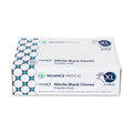 PROTEQT Nitrile Examination Gloves (Powder Free) - XLarge - Black - Box of 100 - G&M Medical Supply