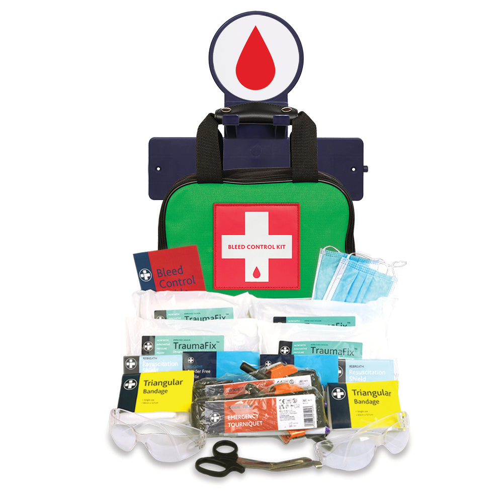 Public Access Trauma (PAcT) First Aid Kit - AuraPoint Bleed Control - Technician Bag - G&M Medical Supply