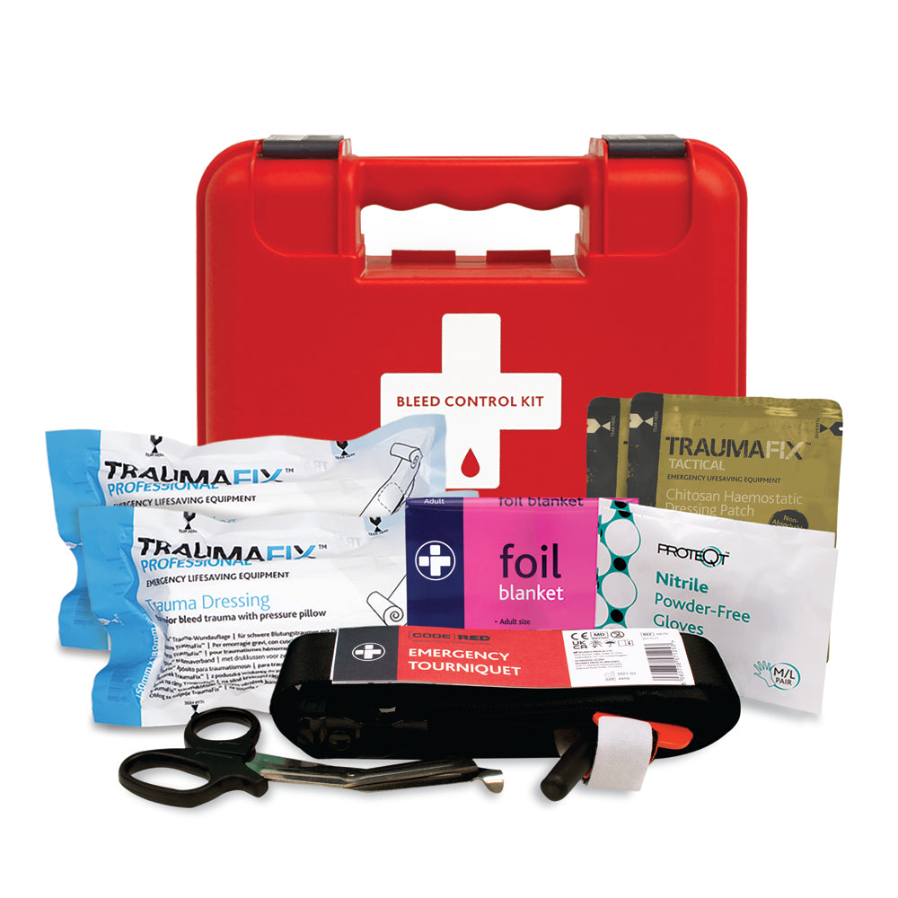BS8599-1: 2019 Critical Injury Pack - Bleed Control Kit Titan Box - Small - G&M Medical Supply