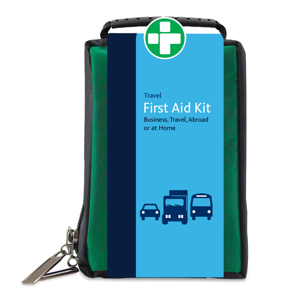 Workplace Travel First Aid Kit - Stockholm Bag - One Size - Green - G&M Medical Supply