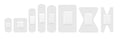 Dependaplast - Washproof Plasters - Assorted - Clear - Box of 100 - G&M Medical Supply