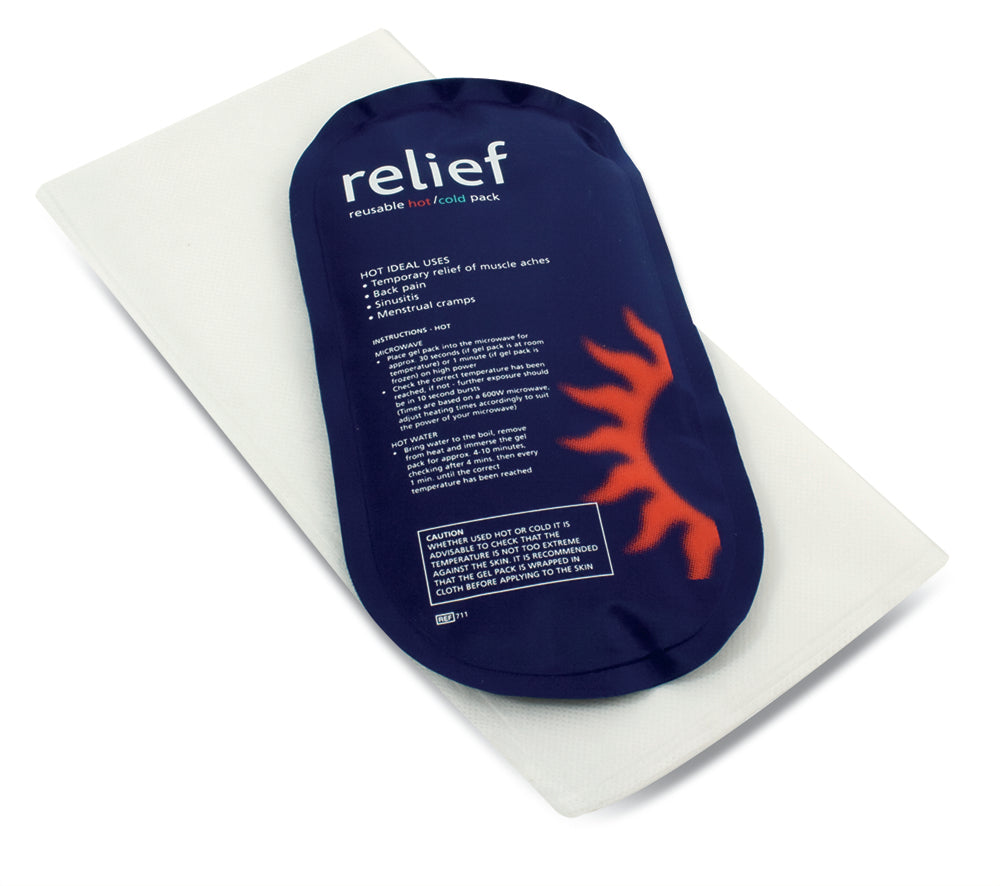 Relief Reusable Hot and Cold Pack Cover - G&M Medical Supply