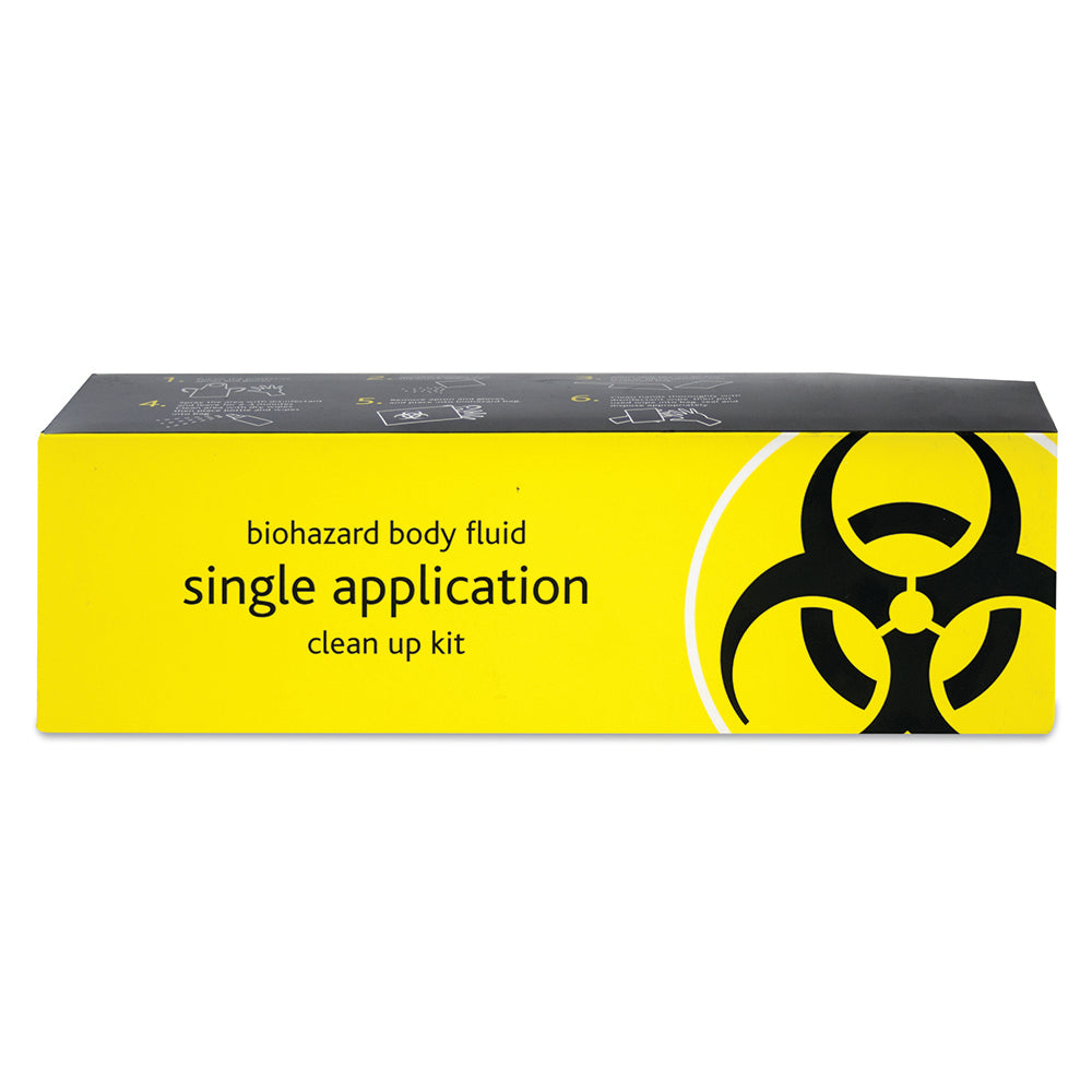 Biohazard Kit - Body Fluid Clean-Up - 1 Application - G&M Medical Supply