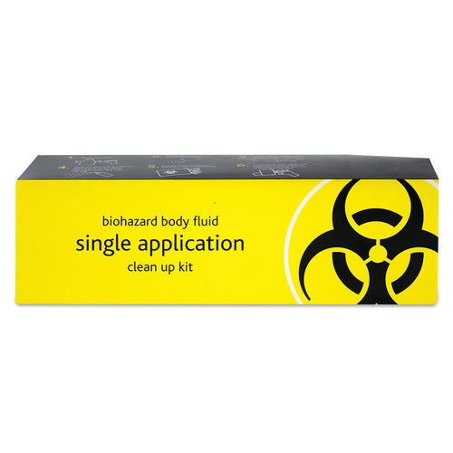Biohazard Kit - Body Fluid Clean-Up - 1 Application - G&M Medical Supply