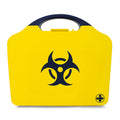 Biohazard Kit - Body Fluid Clean-Up - 5 Application - Aura3 Box - Large - Yellow - G&M Medical Supply