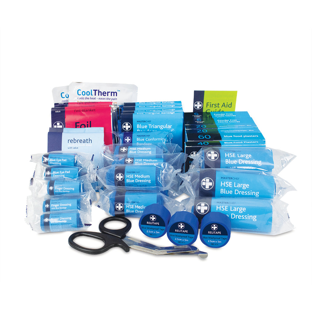 Refill for Masterchef Catering BS8599-1 First Aid Kit - Large (429/674) - G&M Medical Supply