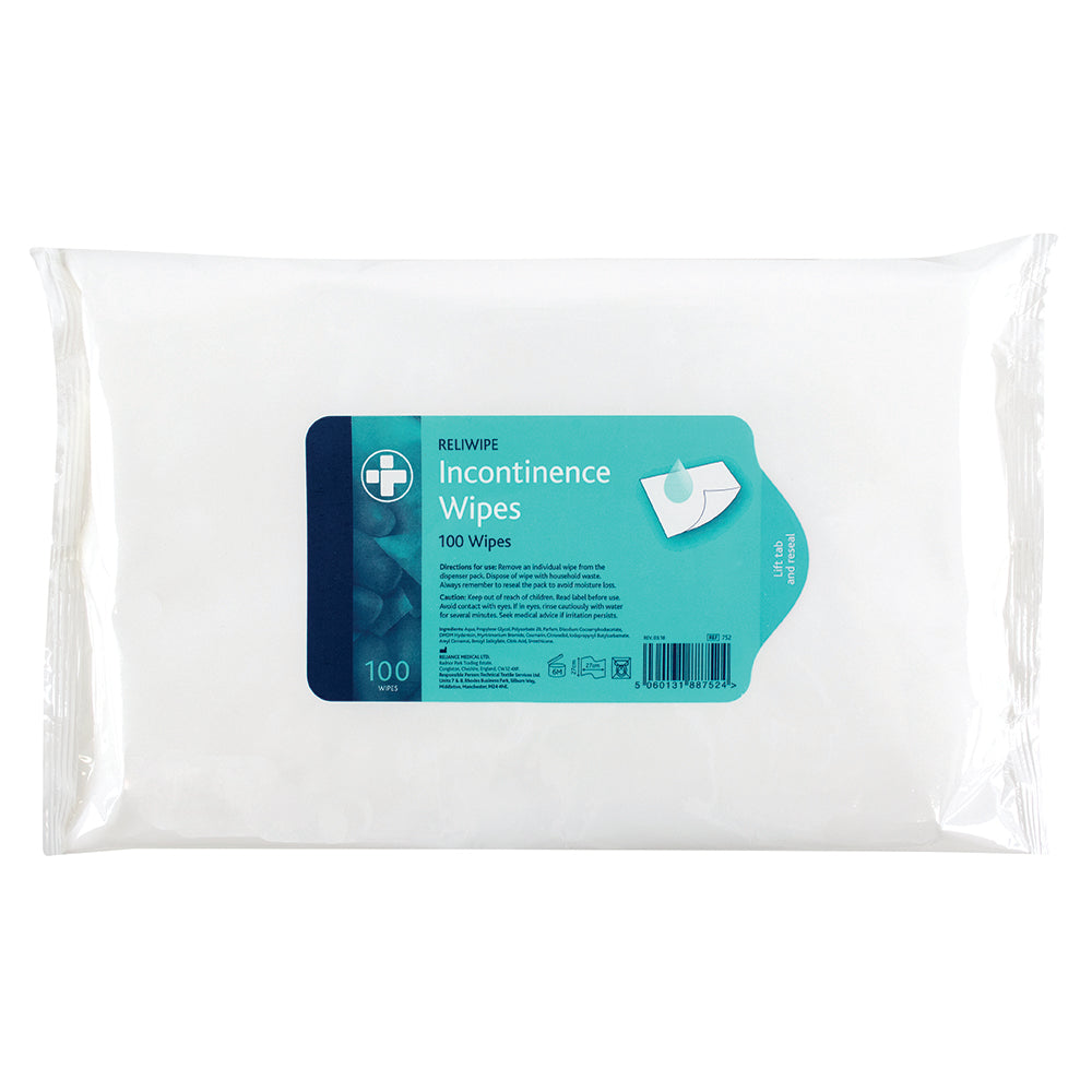 Clinitex Incontinence Wipes - Pack of 96 - G&M Medical Supply