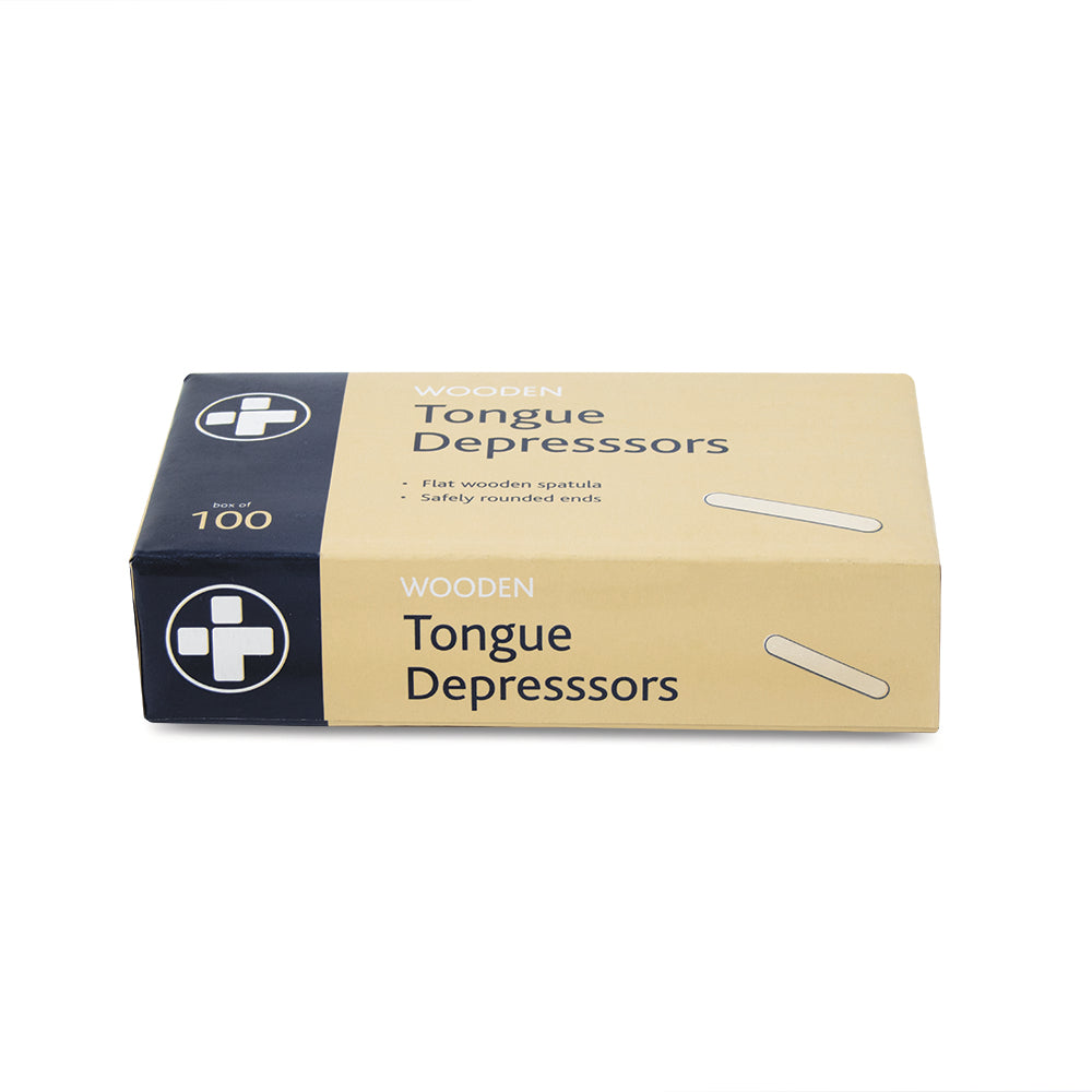 Tongue Depressors - Box of 100 - G&M Medical Supply