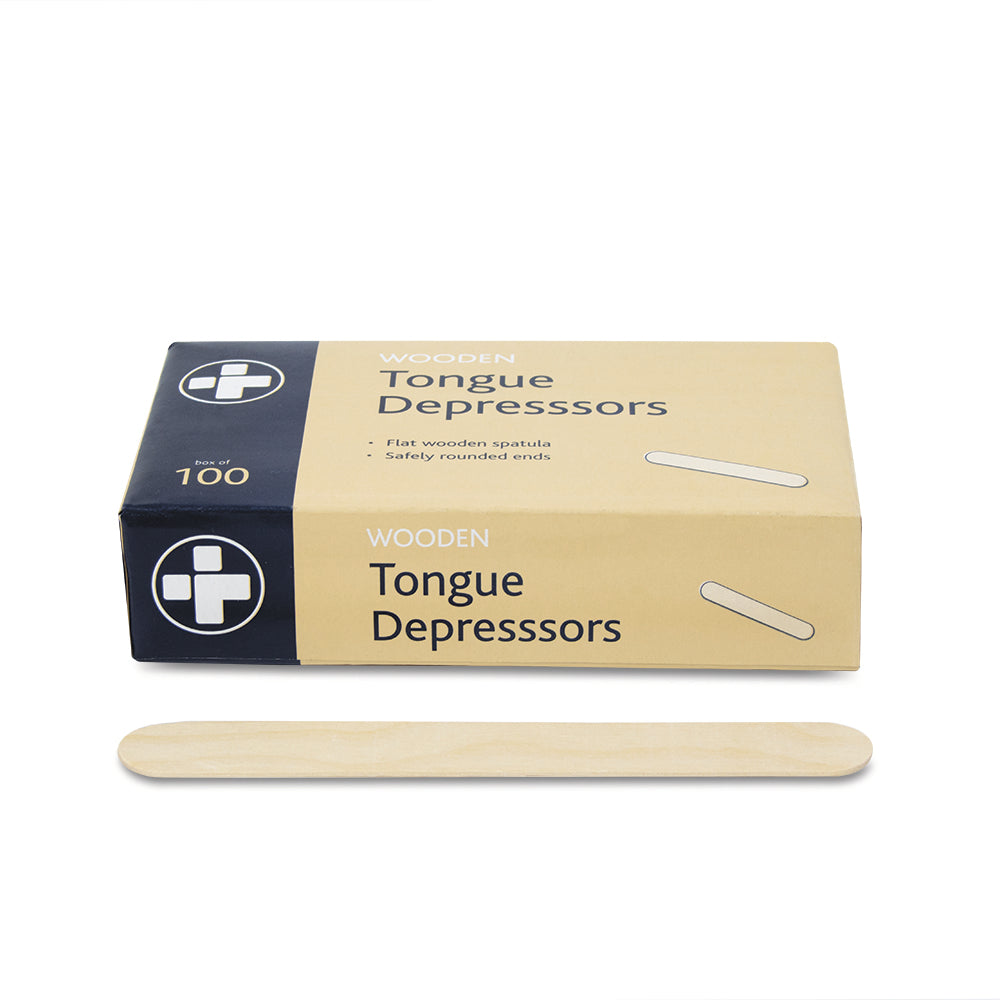 Tongue Depressors - Box of 100 - G&M Medical Supply