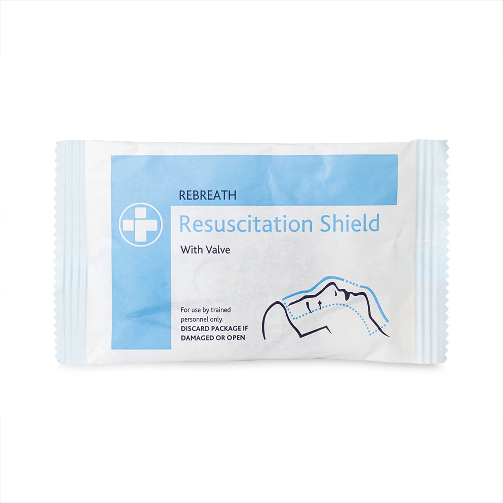 Rebreath Mouth to Mouth Shield with Valve - G&M Medical Supply