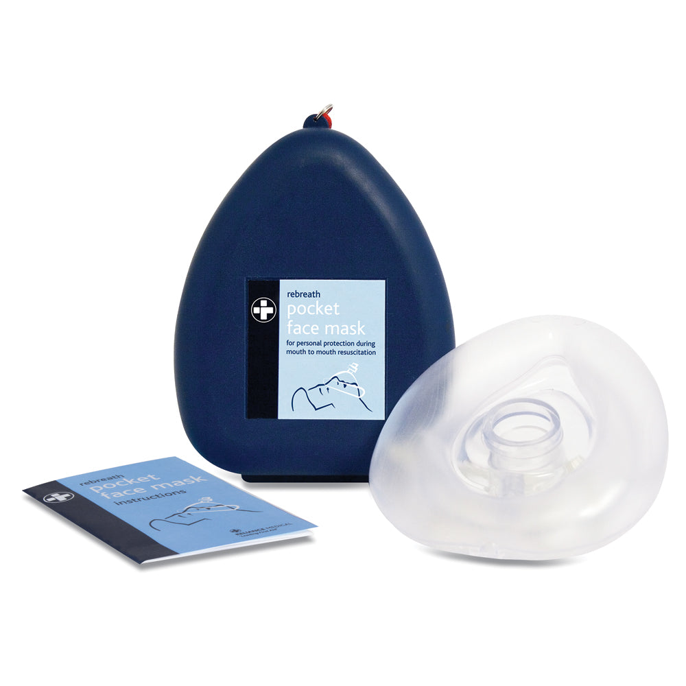 Rebreath Pocket Face Mask - G&M Medical Supply