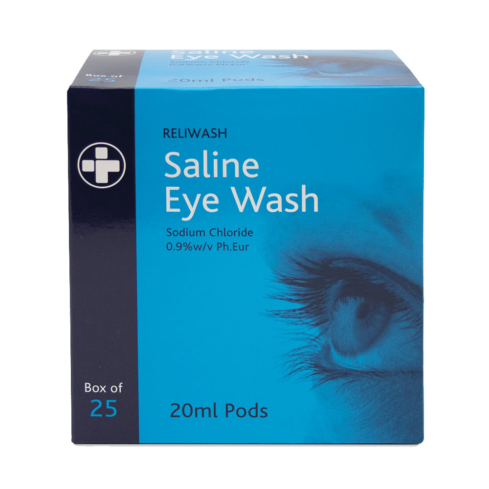Reliwash - Saline Eye Wash - 20ml - G&M Medical Supply