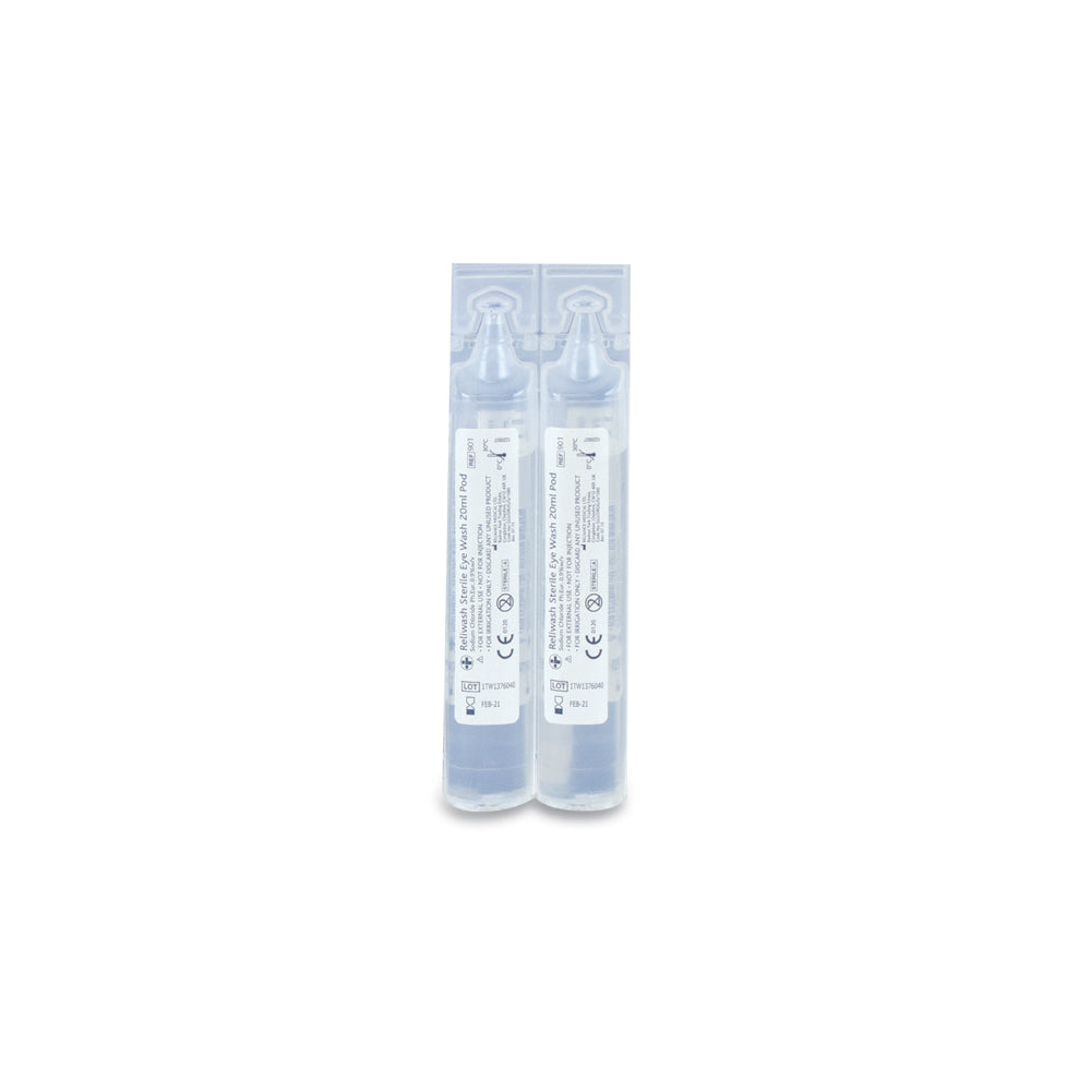 Reliwash - Saline Eye Wash - 20ml - G&M Medical Supply