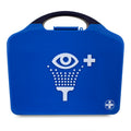 Eye Wash Station - Triple - Aura3 Box - Blue - G&M Medical Supply