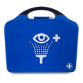Deluxe Eye Wash Station - Double - Aura3 Box - Blue - G&M Medical Supply