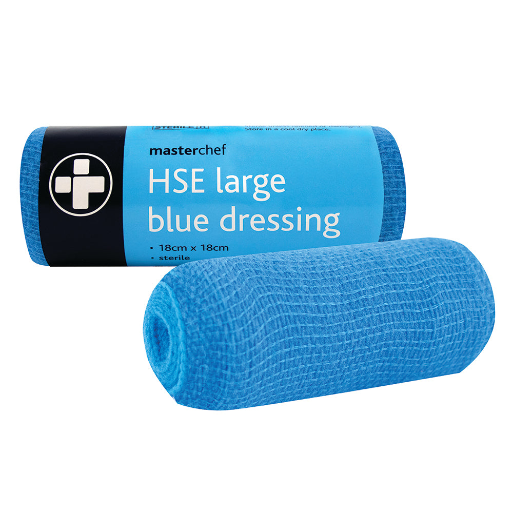 HSE Dressing - Large 18cm x 18cm - Blue - G&M Medical Supply