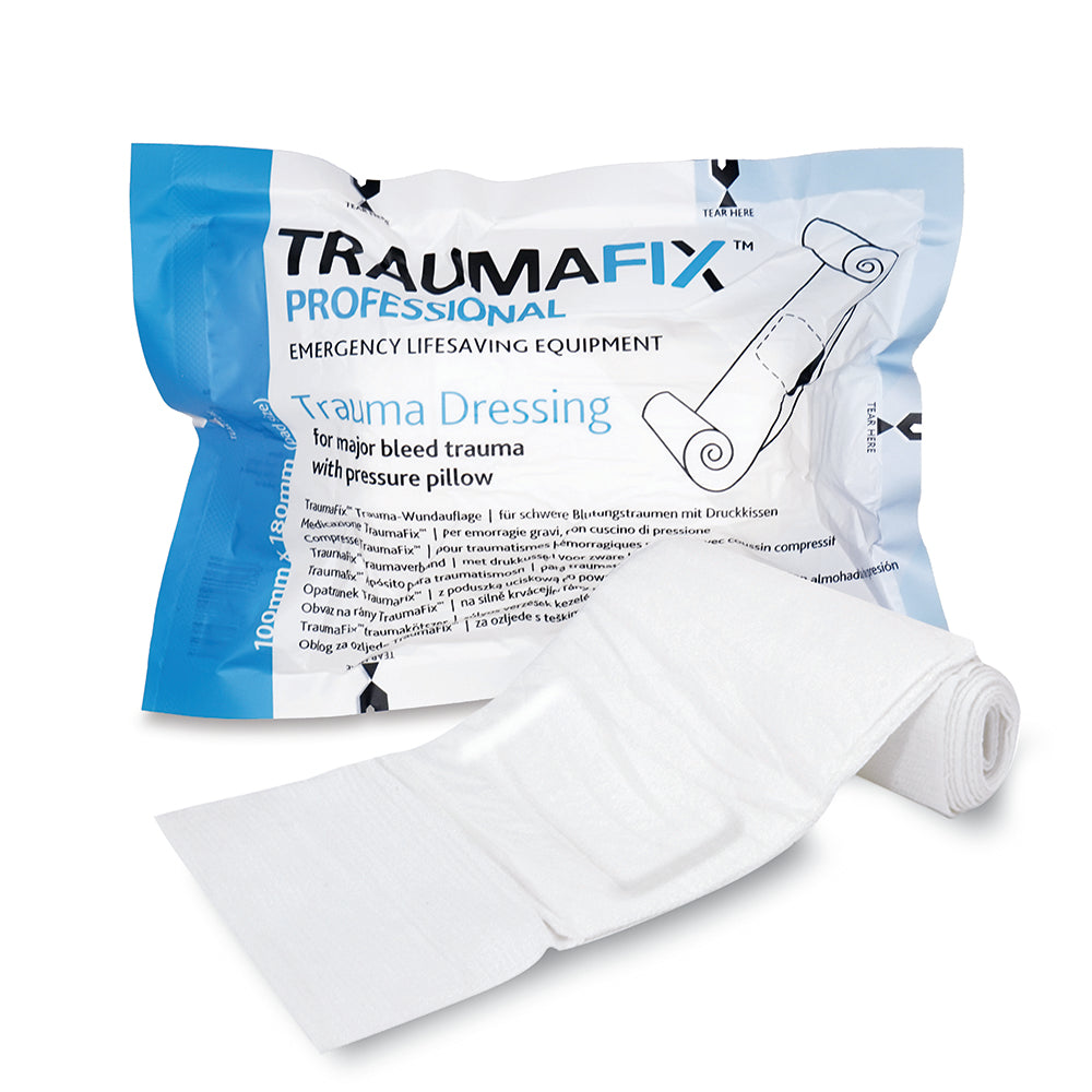 TraumaFix Professional - Trauma Dressing - 10cm x 18cm - G&M Medical Supply