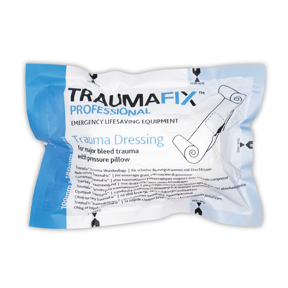 TraumaFix Professional - Trauma Dressing - 10cm x 18cm - G&M Medical Supply
