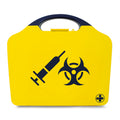 Biohazard Kit - Combination Clean-Up - 5 Application - Aura3 Box - Large - Yellow - G&M Medical Supply