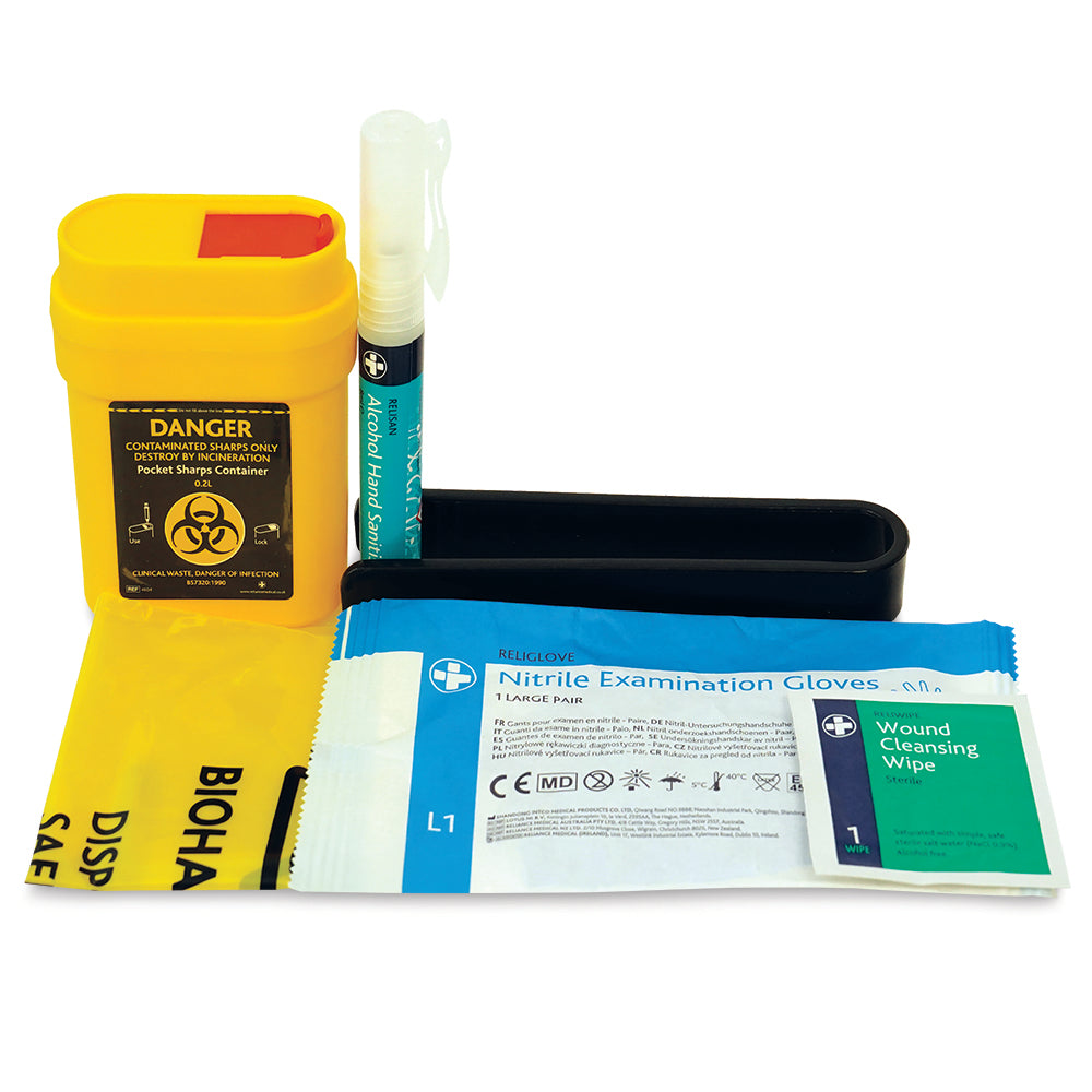 Biohazard Kit - Sharps - 1 Application - G&M Medical Supply