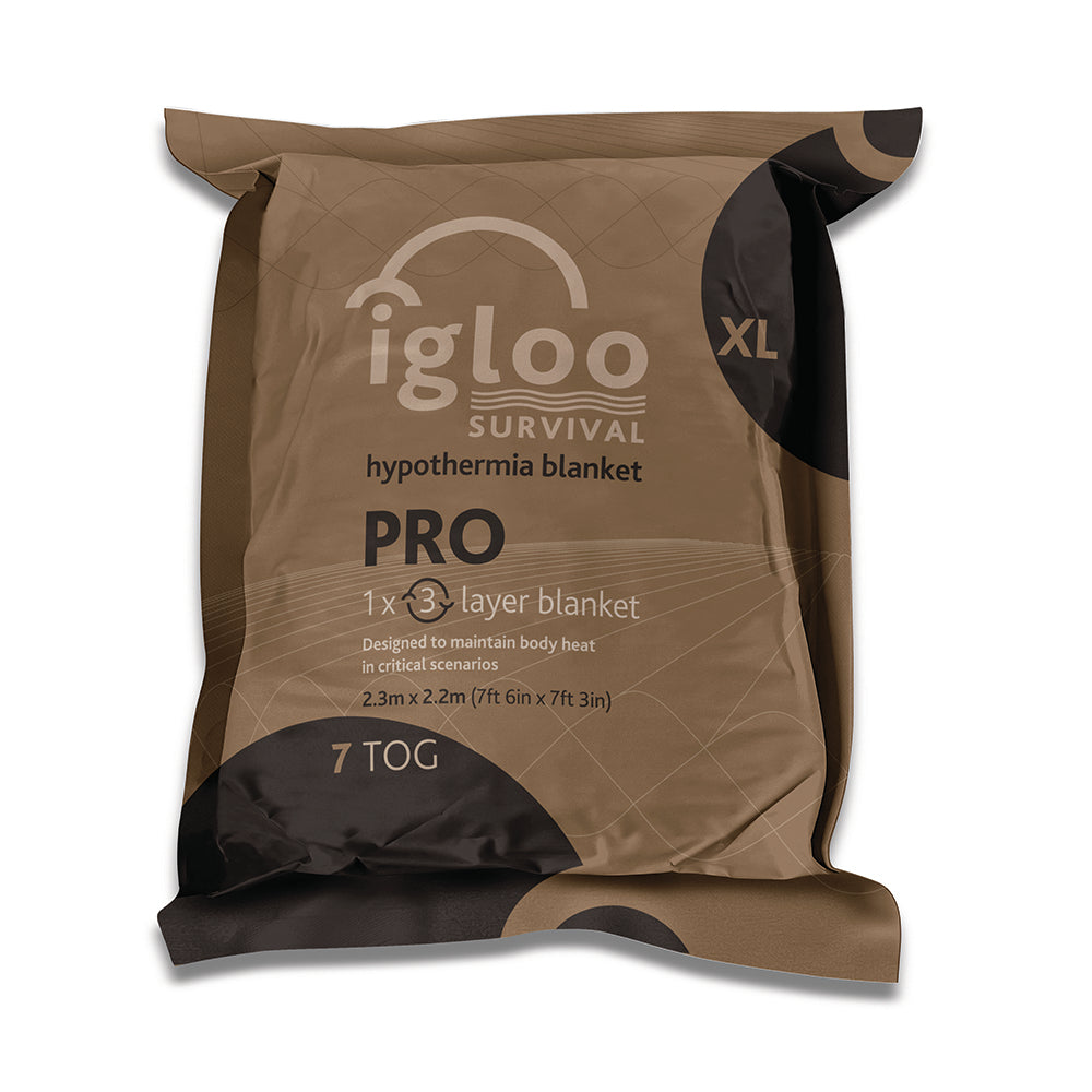 Igloo Pro Hypothermia Blanket - XLarge - Coyote Brown - G&M Medical Supply