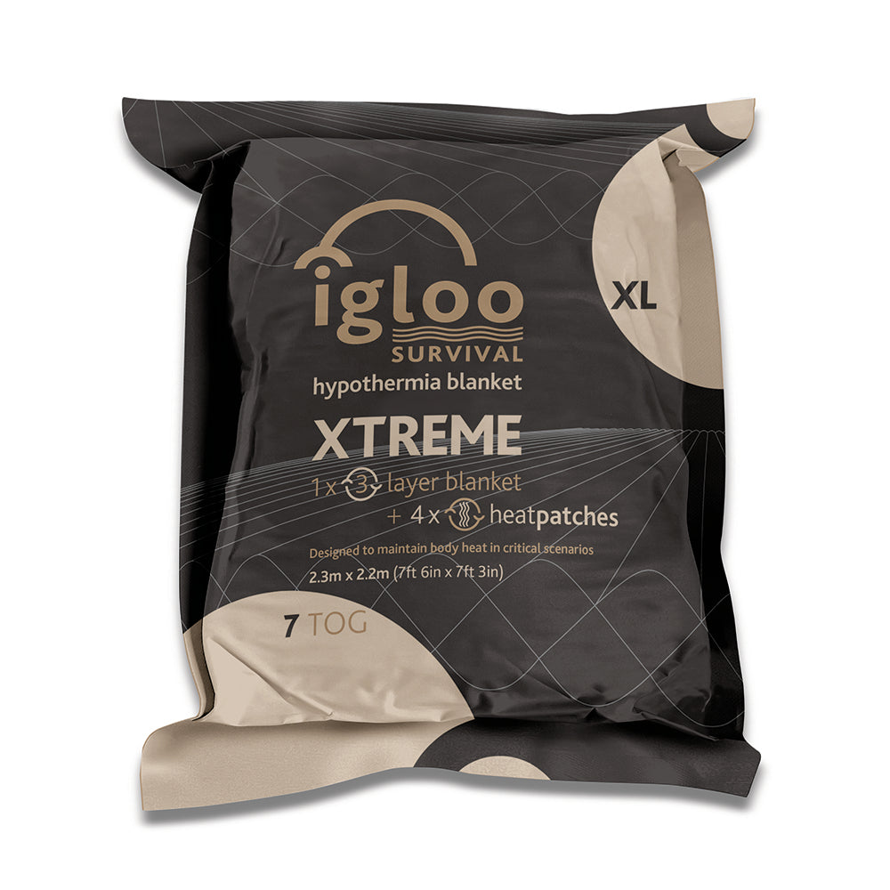 Igloo Xtreme Hypothermia Blanket - XLarge - Coyote Brown - G&M Medical Supply